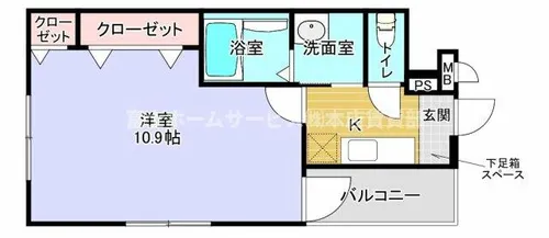 フジパレス西住之江Ⅱ番館【201号室】の間取り
