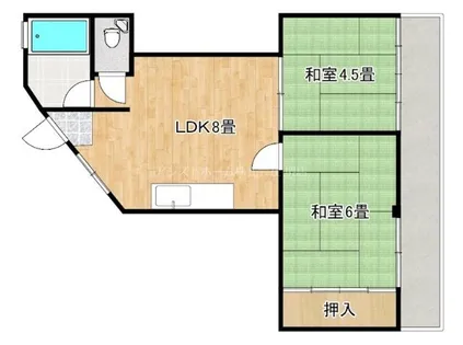 泉マンション【301号室】の間取り