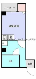 サニーハイツタカヨシ【301号室】の間取り