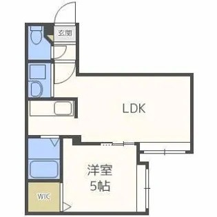 フレグランス麻生【402号室】の間取り