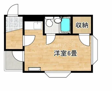 レインボー宿院【302号室】の間取り