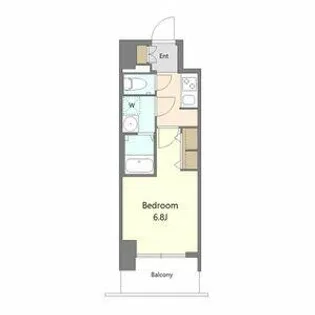 S-RESIDENCE桜本町beren【14階】の間取り