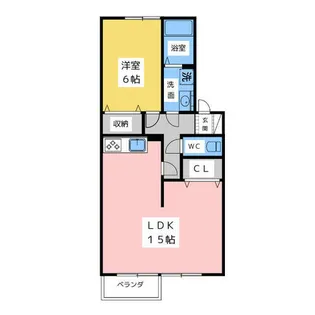 グレイシス【1階】の間取り