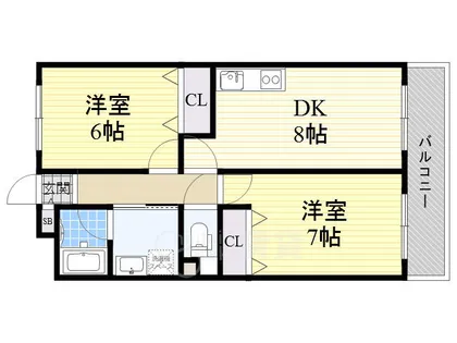 メゾン・アイリス【3階】の間取り