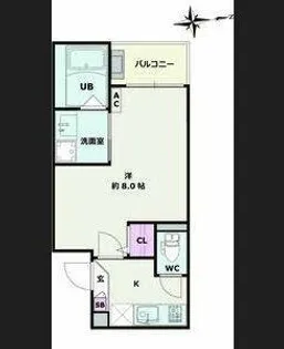 Jack shibatahondori 1【3階】の間取り