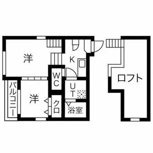 charme saule【2階】の間取り