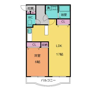 光陽ビル【3階】の間取り
