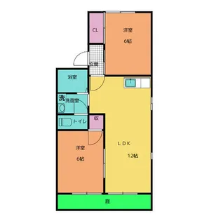ピューラ13【1階】の間取り