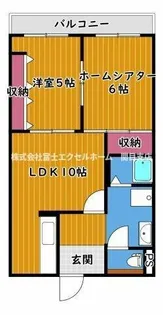コーポノーブル【3階】の間取り