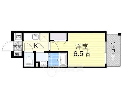 JMFレジデンス桜ノ宮【10階】の間取り
