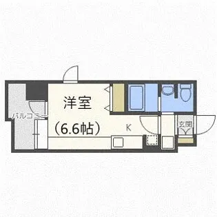 ラヴィータ410【9階】の間取り