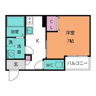 LECOCON半田Ⅵ【1階】の間取り