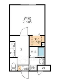 Agio大宮【1階】の間取り