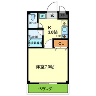 エトワールクレールⅠ【3階】の間取り