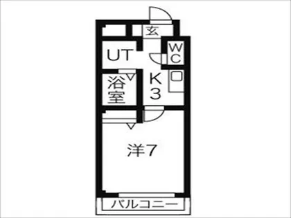 エトアール平針I【1階】の間取り