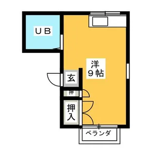 グリーンコーポ松園【1階】の間取り