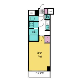 セイワパレス丸の内駅前【3階】の間取り