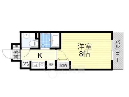 ロジェ今福鶴見【7階】の間取り