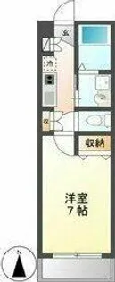 スタシオン泉【3階】の間取り