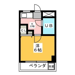 クリーンハイツ【1階】の間取り