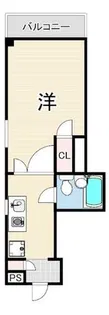 ベヌスタ西宮【1階】の間取り