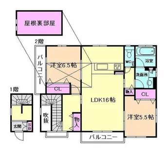 Mijas【1階】の間取り