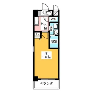 KIAORA(キオーラ)【4階】の間取り