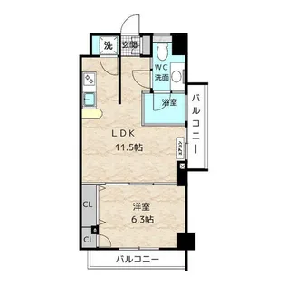 SK’BUILDING-8【4階】の間取り