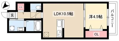 グランアビタシオンノリタケ【702号室】の間取り