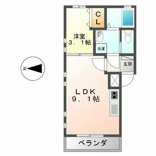 RIASSA【1階】の間取り