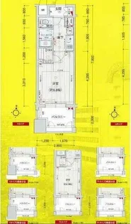 プレサンス泉セントマーク【2階】の間取り