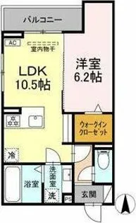 サクラガーデン瑞穂【2階】の間取り