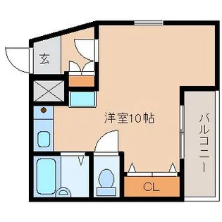 ストロベリーハウス【2階】の間取り
