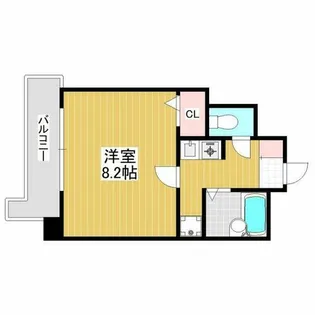 エクセレント大橋【4階】の間取り