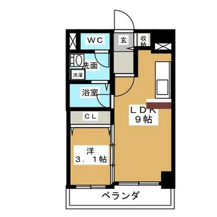 VIVRE YAMASHITA【2階】の間取り