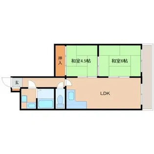 ハウゼ富士【5階】の間取り