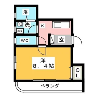グレイスフル杁が池【2階】の間取り