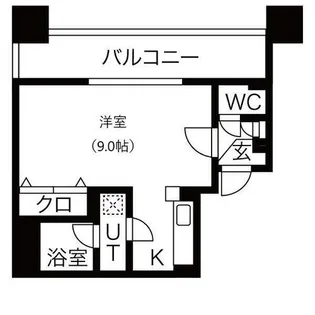 ラトゥール【14階】の間取り