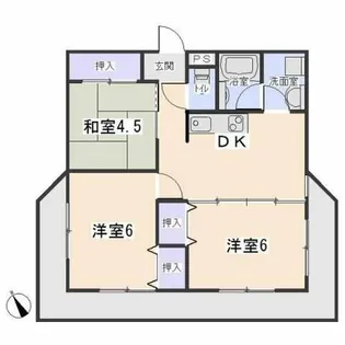 マンションチヨノ【302号室】の間取り