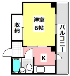 岩井ビル【3階】の間取り