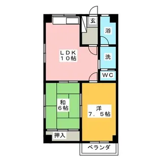 メゾン・21【3階】の間取り