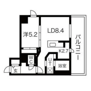 F012KOTONI【7階】の間取り