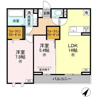 D-PLACE本町【3階】の間取り