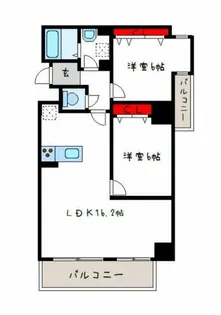 イースタンビル【3階】の間取り