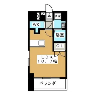 ルミナーレ東山公園【3階】の間取り