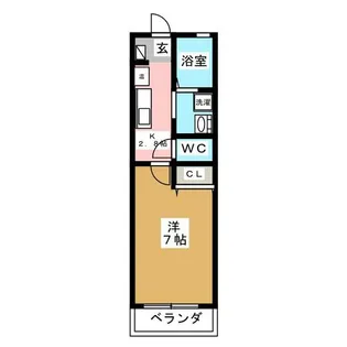 ブランメゾン吹上【2階】の間取り