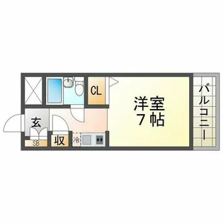 メルベールマウンテンヴィレッジ【314号室】の間取り