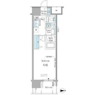 GRAND ESPOIR 東桜【6階】の間取り