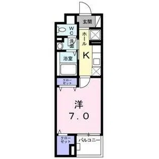 グランツ堀田【3階】の間取り