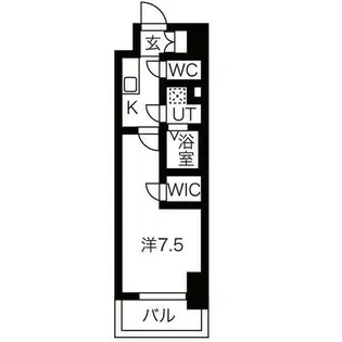 エスリード上前津ツヴァイテ【8階】の間取り